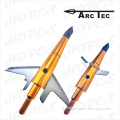 ARCTEC AT-BH023 2 blades 100grain hunting archery arrow broadhead in blue color